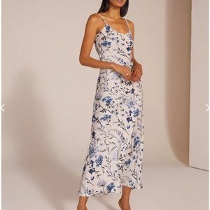 Favorite Daughter - The Favorite Dress - Blue Floral Maxi Dress - Small
